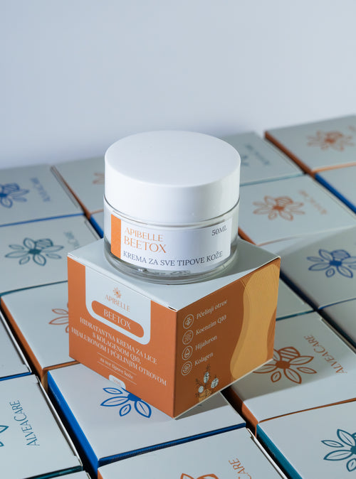 apibelle beetox anti-age krema s pčelinjim otrovom, pakiranje, 50 ml